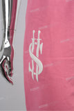 OEM/ODM Custom Men Pink Puff Print Stacked Sweatpants With Pocket