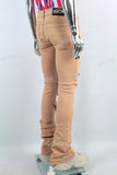 Fashion Jeans Trousers Streetwear Men Ripped Skinny Flare Denim Jeans Pants