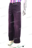 High Quality Denim Trousers Custom Men Purple Straight Baggy Jeans