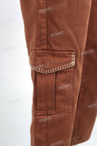 Clothing Factory Custom Women Casual Cargo Cropped Pants