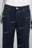 Hot Sale Women Fashion Denim Wide Leg Flare Jeans Pants