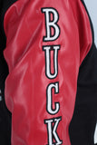 Custom Men Leather Sleeve Letterman Baseball Carsity Jacket