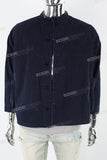 Navy Blue Side 3D Pocket  Men's Jacket