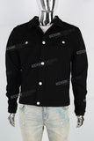 Black Mans Denim Jacket