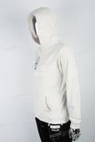 Bubble Print White Hoodies