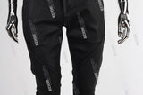 black wax skinny men jeans