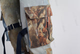 Patch Work Patchwork Digital Skinny Cargo Jeans Men