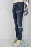 Indigo Blue Low Waist Jeans Men