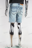 3 color jeans shorts men