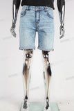 3 color jeans shorts men