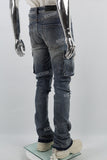 Blue cargo disdress jeans men