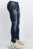 Deep Blue men jeans logo