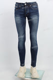 Deep Blue men jeans logo