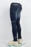 Deep Blue men jeans logo