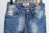 Fashion Blue disdress ripped jeans men logo