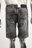 Grey Stone Whashing shorts men logo