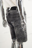 Grey Stone Whashing shorts men logo