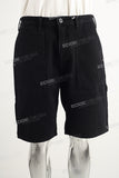 Black Cargo Shorts men