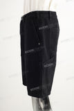 Black Cargo Shorts men