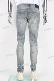 Paint Splatters Skinny Jeans Men