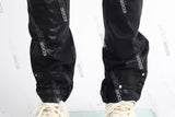 Black Wax Straight Jeans Men