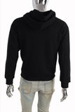 Custom Hoodie High Quality Digital Printed Men Black Pullover Hoodie