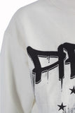 Wholesales Custom Loose Fit Sweatshirt Men No Drawstring White Pullover Hoodies