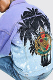 Tie dye Denim Jacket
