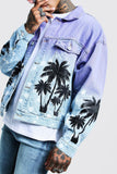 Tie dye Denim Jacket