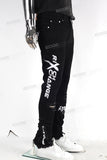 Black Skinny Fit with Custom Embroidery Logo